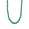 19" Mexican Campitos Turquoise Nugget Necklace