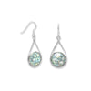 Roman Glass Drop Earrings