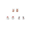 Santa, Reindeer and Polar Bear Earring Set