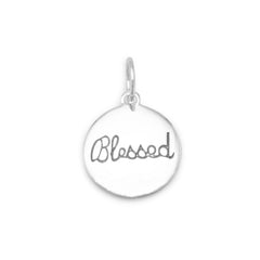 Rhodium Plated Round