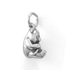 Oxidized 3D Cute Panda Bear Charm