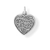 Large Oxidized "Forever Mine/Forever Yours" Charm