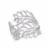 Cutout Leaves Ring