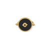 A Day to Night Delight! Mother of Pearl and Black Onyx Reversible Ring