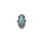 Native American Mexican Campitos Turquoise Ring