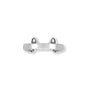 Oxidized Perky Cat Ear Wrap Ring