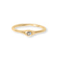 Life in Color! 14 Karat Gold Plated Five Ring Set