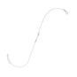 Sideways Arrow Anklet