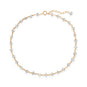 Moonlight Glow! 9.5" + 1" 14 Karat Gold Plated Rainbow Moonstone Anklet