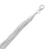 20 Strand Liquid Silver Chain