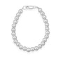 8" 6mm Sterling Silver Bead Bracelet