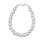 8" 7mm Sterling Silver Bead Bracelet