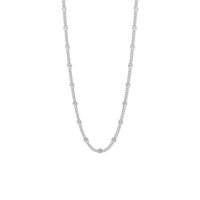 Sun Disk Dapped Curb Chain (2mm)