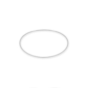 Smooth Wire Bangle Bracelet