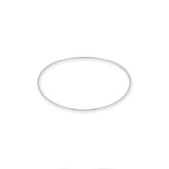 Smooth Wire Bangle Bracelet