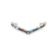 Handmade Round and Oval Multi Stone 