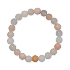 8mm Round Pink Aventurine Stretch Bracelet
