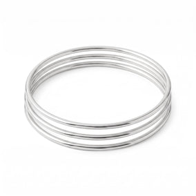 8" Handmade Round Bangle Bracelet