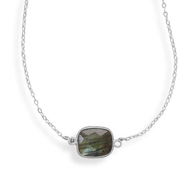 16"+2" Labradorite Necklace