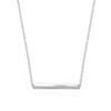16" + 2" Thin Bar Nameplate Necklace