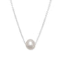 16" + 2" Floating Cultured Freshwater Pearl Necklace
