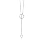 24" Multishape Lariat Necklace