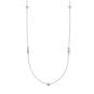 34" Snake Chain with Beads Necklace
