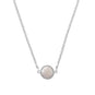 Sweet Simplicity! Cultured Freshwater Coin Pearl Necklace