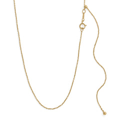 Adjustable 14/20 Gold-Filled Cable Chain