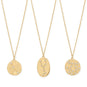 Cosmic Constellations! 16" + 2" Zodiac Coin Necklace (All Signs)