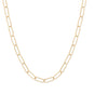 18" 14/20 Gold Filled Paperclip Necklace
