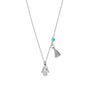 16" + 2" Teeny Tiny Tassel Necklace