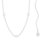 Dazzling Swarovski Crystal Back Drop Necklace
