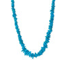 19" Graduated Turquoise Chip Necklace