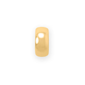 14 Karat Gold Plated 3.5mm Wheel Bead Charm