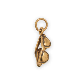 Silver or Gold 3D Sunglasses Charm