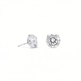 10mm CZ Stud Earrings