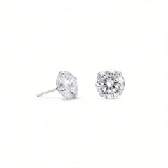 10mm CZ Stud Earrings