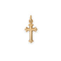 Silver or Gold Extra Small Silver Cross Charm