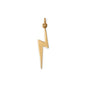 Silver or Gold Lightning Bolt Charm