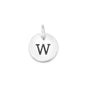 Oxidized Round Letter Initial Charm Series(A-Z)