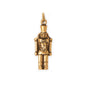 Silver or Gold 3D Cute Nutcracker Charm