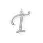 Large Polished Letter Initial Pendant Series (A-Z)
