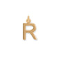 14 Karat Gold Plated Polished Letter Initial Charm Series (A-Z)