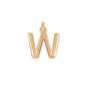 14 Karat Gold Plated Polished Letter Initial Charm Series (A-Z)