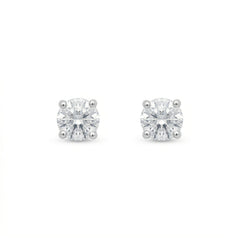 April Birthstone Stud Earrings