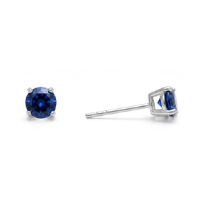 September Birthstone Stud Earrings
