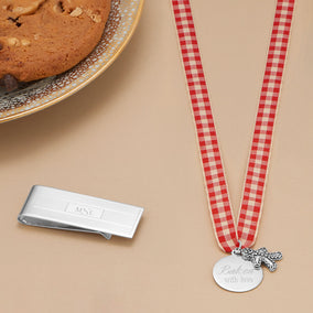 Patterned Money Clip