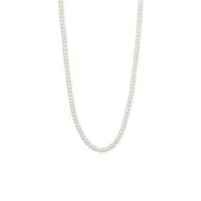 16.75" 14/20 Gold Filled Cultured Freshwater Button Pearl Necklace