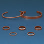 3.2mm Smooth Solid Copper Cuff Bracelet